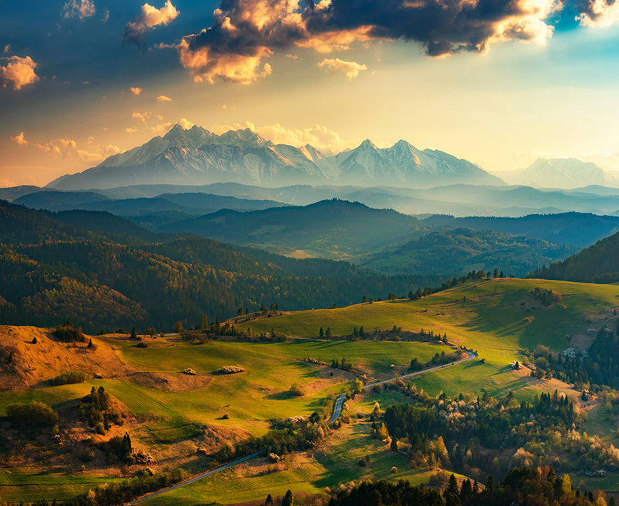 Fototapet Living Transylvanian Mountains