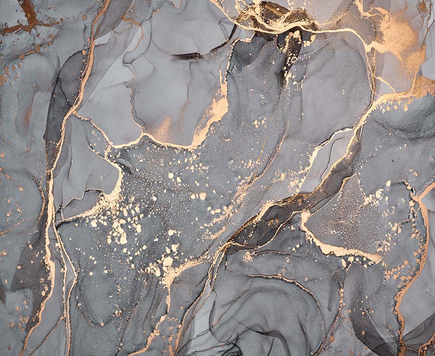 Fototapet Living Golden Textured Marble