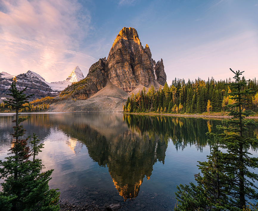 Fototapet Dormitor Scenery Lake Mount