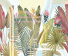 Fototapet Frunze Tropicale în Culori
