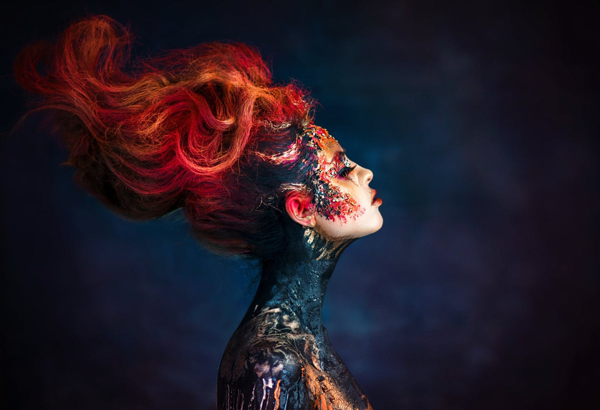 Tablou Canvas Hair of Fire